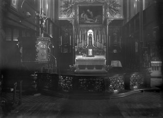St Michael's Episcopal Church, interior.
View of altar.