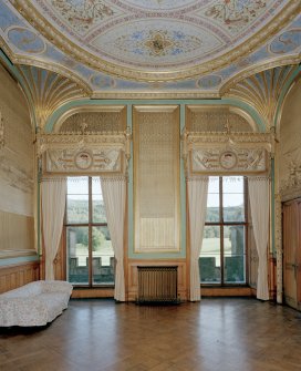 Taymouth Castle.  1st. floor, Chinese ante-room, view from North.