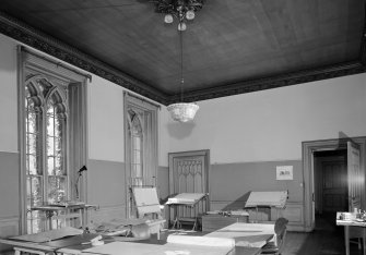 Interior view of Cambusnethan Priory showing dining room.