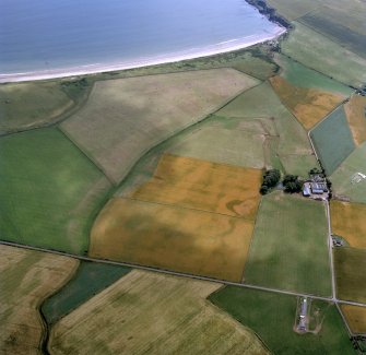 Oblique aerial view of Newbarns