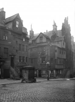 General view from South West of John Knox's House and Moubray House
Inv. fig. 258