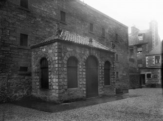 Summer house at rear of Moray House, from South
