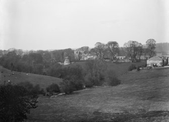 General view  of Castle and Dovecot