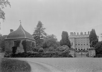 View from south east including west entrance gazebo