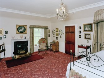 Leith Hall, interior.  First floor. Banff room: view from South West
