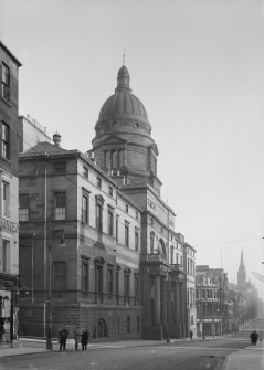 General view from South of South Bridge elevation of Old College