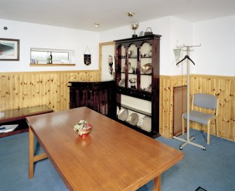 Interior. View of Homemaker Suite with trophy cabinet.
