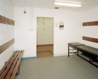 Interior. View of away dressing room