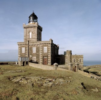 Isle of May Lighthouse.  View from South East.