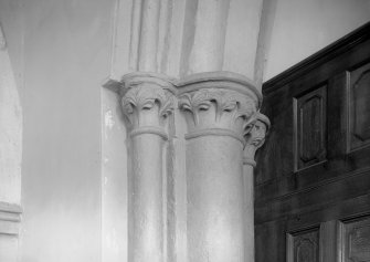 Capital of north respond of chancel arch