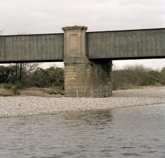 View of pier support.