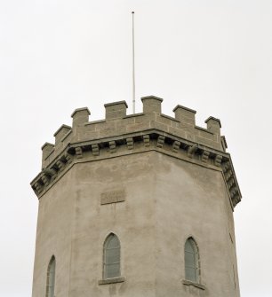 Detail of corbelled parapet