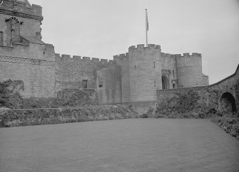 Stirling Castle, palace and forework
View from South West