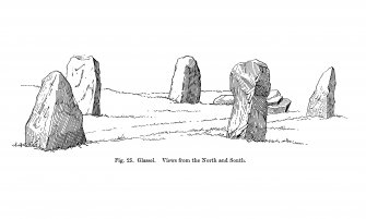 Sketch of 'stone circle'