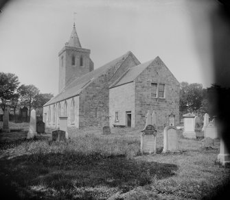 View from east of Church and churchyard