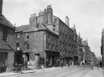 General view of 81-91 Canongate looking East