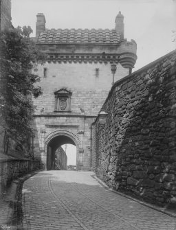 (Portcullis Entrance) Morton's gateway from East