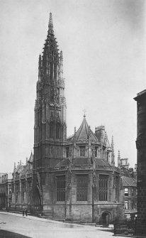 Postcard view titled: 'St. Mary's U.F. Church, Albany Street, Edinburgh'.