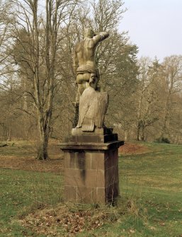 View of Statue from SE