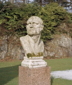 Bust (no.23 on plan), view from South West.