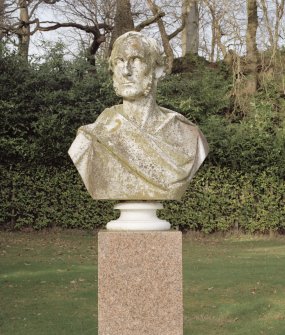 Bust (no.24 on plan), view from South.