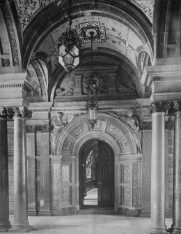 View of the City Chambers, 82 George Square, Glasgow.