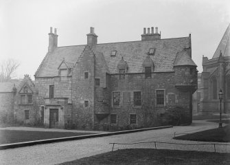 View of front facade seen from Palmerston Place.