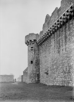 Curtain wall from West