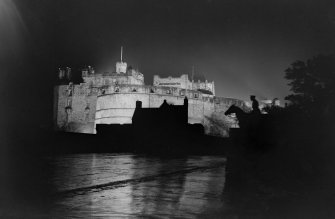 General view from West by floodlight