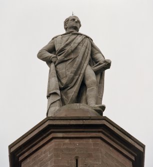 Detail of statue