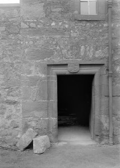 Detail of doorway.