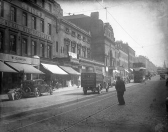 General view from North West of Lothian Road after building of Caley Cinema, including No.s 11 - 31 Lothian Road (odd numbers)