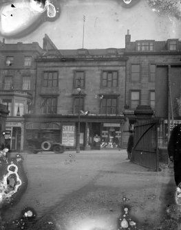 View from West of Temperance Hotel, building on site (before construction) of Caley Cinema on Lothian Road