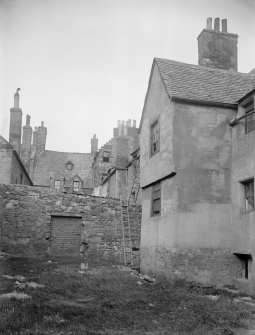 View of Bakehouse Close from South, also showing Acheson House