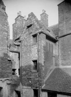 View of upper storeys of Brown's Court