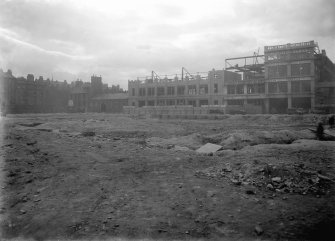 Edinburgh, Union Canal.
General view of Port Hopetoun after infilling.