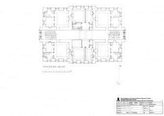 Dumfries House: Second floor plan