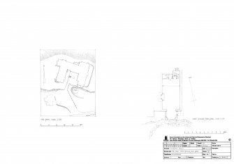 Lower Ground floor plan and Site plan