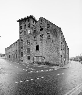 Scanned image showing view from West of South-West block.