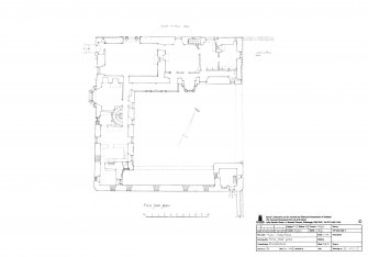 Craig House, Angus: First floor plan
