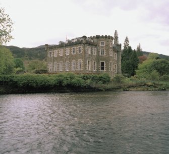 View from across river to NE