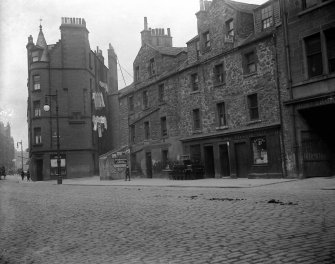 General view of the East side of Buccleuch Street incorporating No. 111 - 119 and 121 - 133 seen from the South South East.