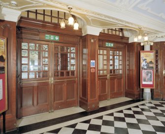Aberdeen, Rosemount Viaduct, His Majesty's Theatre.
Interior, foyer, view of front doors.