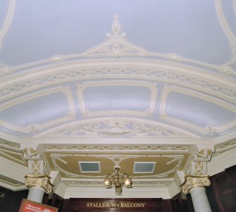 Aberdeen, Rosemount Viaduct, His Majesty's Theatre.
Interior, foyer, detail of plasterwork.