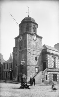 View of Dysart Tolbooth. 
