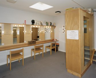 Interior. South dressing-room, view of make-up area