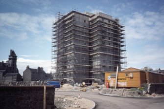 Aberdeen, Jasmine Place, St Clement's Court: View of the 11-storey block under construction.
