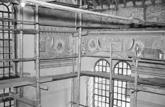 Stirling Castle, chapel royal, interior
Detail of South East angle during restoration