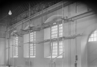 Stirling Castle, chapel royal, interior
View of South wall during restoration