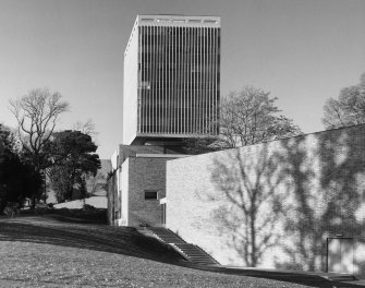 Exterior.
Wide view of building.